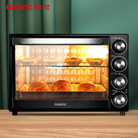 40L Household Electric Oven with Independent Temperature Control and Mechanical Control for Multifunctional Baking Pizza Oven