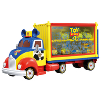 大賀屋 日貨 TS4 玩具總動員 收納車 Tomica 多美 小汽車 合金車 玩具車 停車場 正版 L00011244