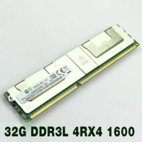 1 pcs For IBM X3850 X5 X3950 X6 32GB ECC REG Memory High Quality Fast Ship 32G DDR3L 4RX4 1600