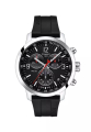 Tissot PRC 200 Chronograph T114.417.17.037.02 - Jam Tangan Lelaki 43mm Berlapis Stainless Steel dengan Gelang Silikon Merah