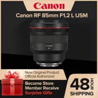 Canon RF 85mm F1.2 USM Large Aperture Portrait Standard Fixed Focus Red Circle Auto Focus Mirrorless Camera Lens For R RP R5 R6