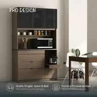 Pro Design Nikari KC120 Rak Dapur / Lemari Dapur Narbonne Oak