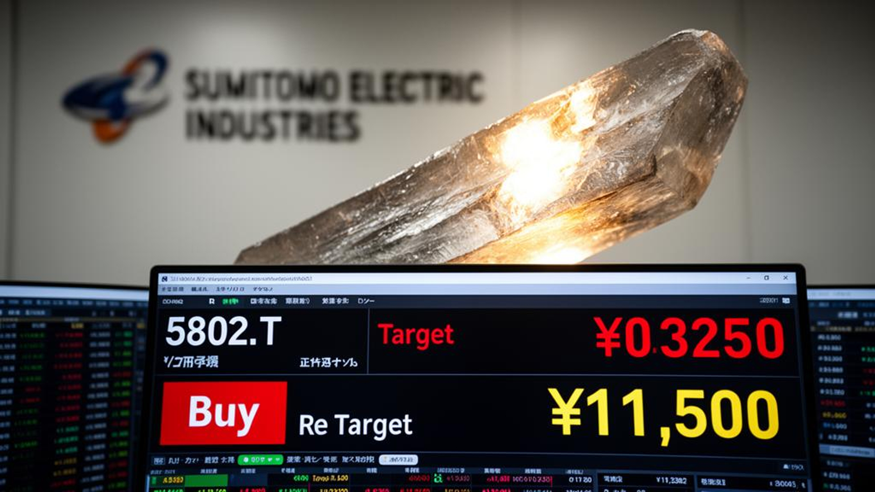 住友電工、米系証券が目標株価引き下げも「買い」継続 原料高騰で切削 