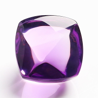 戒面凈水級-蛋面紫水晶吊墜女男款 寶石級紫水晶戒面女