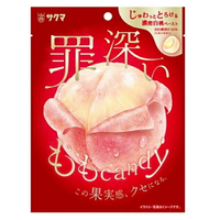 【江戶物語】SAKUMA 佐久間 罪深 桃子風味糖 52g 硬糖 夾心糖 果實感 白桃果汁 婚禮糖果 日本原裝進口