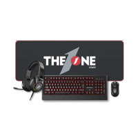 KIT2 4合1 電競遊戲鍵盤+滑鼠+耳機+鼠墊套裝 RGB Gaming Combo-香港行貨