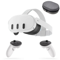 【Meta Quest】Meta Quest 3 VR 頭戴式裝置日規主機+專用收納包(512G)
