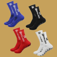 4 Pairs New Spot Rubber Anti-slip Cotton Soccer Socks Comfortable Soccer Socks Sports Grip Socks Ant