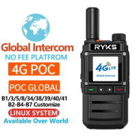 radio 4g/3g/2g Network radio unlimited communication walkie talkie for linux system