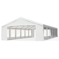 40' x 20' Large Outdoor Party Event Tent Patio Gazebo Canopy with Removable Sidewall
