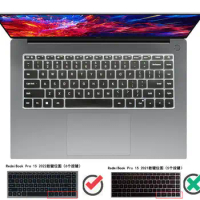 Silicone laptop Keyboard cover skin for Mi RedmiBook Pro 16 15 i5 i7 2022 XiaoMi 2021 15.6 16 inch