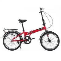 Rubick RF-03 Seli 20 Inci Sepeda Lipat MERAH