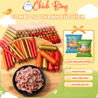 Combo Xúc xích cho chó mèo chứa vitamin khoáng chất cho cơ thể  thú cưng luôn khỏe mạnh chó  xúc  xí