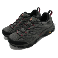 MERRELL 登山鞋 Moab 3 GTX 2E 寬楦 防水 男鞋 灰 黑 郊山 戶外 越野 Vibram(ML036263W)