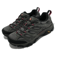 【MERRELL】登山鞋 Moab 3 GTX 2E 寬楦 防水 男鞋 灰 黑 郊山 戶外 越野 Vibram(ML036263W)