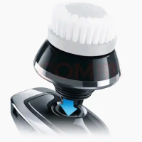 Soft Fiber Facial Face Deep Cleansing Clean Wash Shaver Brush Head for Philips RQ12 RQ11 RQ320 RQ370 YS523 YS526 S9000