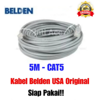 Belden UTP 5M Kabel LAN Cat5e 5 Meter Cable Original Siap Pakai