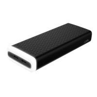 Mini design 10000mAh power bank with torch light 5V 2A powerbank usb type c external battery phone charger