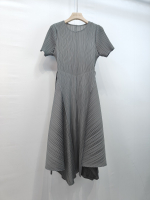 9849 One Size (45-75kg) Sanzhai Summer Elegance Temperament Lace-Up Waist-Controlled Slimming Big Sw