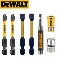 DEWALT Philips PH2 SL8 Bits Silver Magnetic Ring Yellow Sleeve Magnetic Ring DW2054sleeve Multifunctional Combination Package