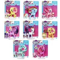 Hasbro My Little Pony Pinkie Pie Rarity Rainbow Dash Doll Anime Figure Action Collection Ornament for Girls Children Gift