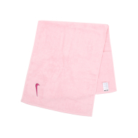 Nike 毛巾 Solid Core Towel 粉 純棉 吸汗 刺繡 健身 訓練 球類 運動毛巾 N100154160-6NS