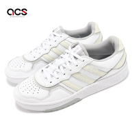 adidas 休閒鞋 Courtic 男鞋 白 灰 低筒 皮革 復古 小白鞋 愛迪達 GY3050