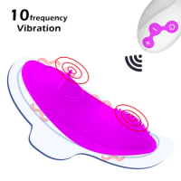Wireless Remote Control Panties Vibrator Invisible Vibrating Clitoral Stimulator Wearable Sex toy for Women G spot Vibrating Egg
