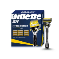 【Gillette】鋒護手動刮鬍刀組(刀架x1+刀頭x10)