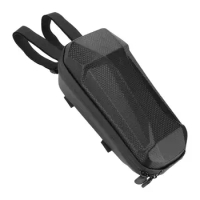 Scooter Storage Bag Waterproof EVA Hard Shell Storage Bag With 2L Capacity Front Frame Bag Transporting Charger Tools Non-Slip
