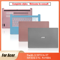 New Original For Acer Swift 3 SF314-57 SF314-57G N19H4 Laptop LCD Back Cover Front Bezel Palmrest Bottom Case Bottom Cover 14 In