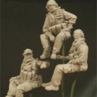 3 Resin soldier Resin model Figure model 1:35