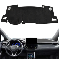 Smabee Dashboard Cover Pad for Toyota Corolla Cross Without HUD Anti-Slip Dash Mat Dashmat Sunshade Carpet Interior Accessories