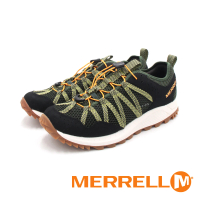 【MERRELL】男 WILDWOOD AEROSPORT 水陸兩棲運動鞋 男鞋(綠)