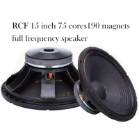 AOSIBAO RCF 15 Inch Full Range Speaker 75 Core 190 Magnetic 700W KTV Stage Woofers Speakers DIY Audio Mid Bass Loudspeaker