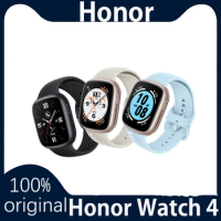 HONOR Watch 4 Smart Watch GPS Blood Oxygen Monitor 1.75'' AMOLED Color Screen Smart Watch GPS 5 ATM Bluetooth Watch