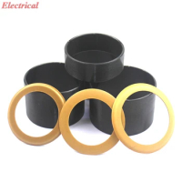 1pc Silent No Oil Engine Air Pump Piston Ring Air Compressor Parts Cylinder / Leather Cuff / Sealing Ring Black/White