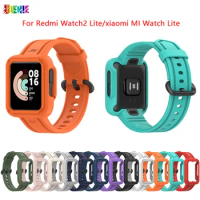 UIENIE Silicone Strap + Case For Redmi Watch2 Lite Smartwatch Replacement Wristband For Xiaomi MI Watch Lite Bracelet Accessory