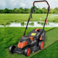 Hand Propelled Electric Lawn Mower Home Lawn Mower 220V Multifunctional Lawn Mower Adjustable Home Outdoor Weed Whackers