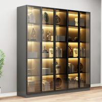 Display Cabinet Shoe Rack Organizer Book Shelves Storage Locker Wardrobe Estanterias Metalicas Industriales Living Room Home