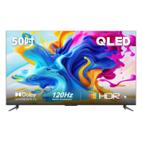 【TCL】50型 4K QLED 4K 60Hz DLG Google TV 量子智能連網顯示器(50C645)-基本安裝