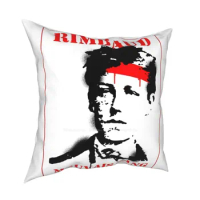 Bad Blood Ii Pillow Cover Hug Pillowcase Rimbaud Poetry 80S Movies Funny Puns