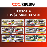 BoonSiew ex5 (14) highpower ex5dream motor sticker stiker stripe ready stok automotive motorcycle mo