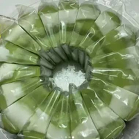 Puding Lumut Kelapa Kopi (cokelat)