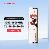Juhor Memoria RAM DDR4 (8gx2) 3200MHz (16gx2) 3200MHz 3600MHz 8GB 16GB Máy tính để bàn chơi game Bộ