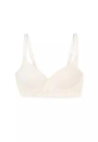 DAGİ Ecru Maternity Soft Bra, Non-Padded, Non-wired, Underwear for Women