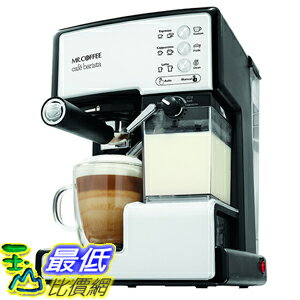 Mr. Coffee BVMC-ECM260-R Steam Espresso & Cappuccino Maker Red