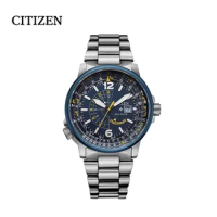 Original Citizen Genuine Blue Angel Men's Watch Date Display Waterproof Luminous Ecology-Drive Fashion Watch Men's Watch BJ7006