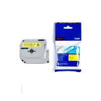 M-K621 Label M-Tape เทปพิมพ์อักษร ขนาด 9 มม. แบบไม่เคลือบพลาสติก - ดำ/เหลือง