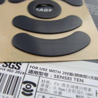 2 Sets Original Level Pads Mouse Feet Mice Skates for SteelSeries Sensei Ten 10 - Thickness 0.7mm